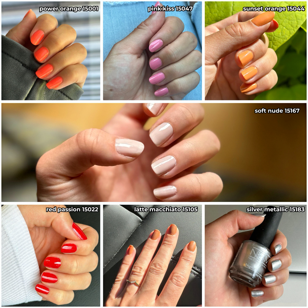 NAIL POLISH SET (polish + gloss)