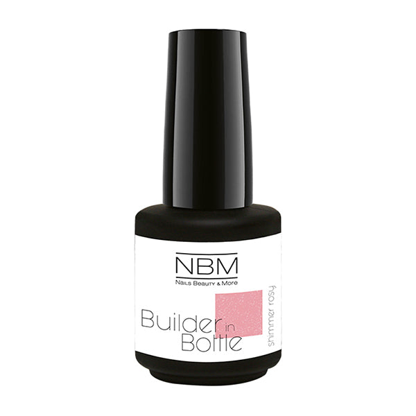 Builder Gel in Bottle - shimmer rosy