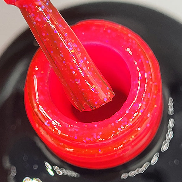 UV varnish 4 all neon pink glitter