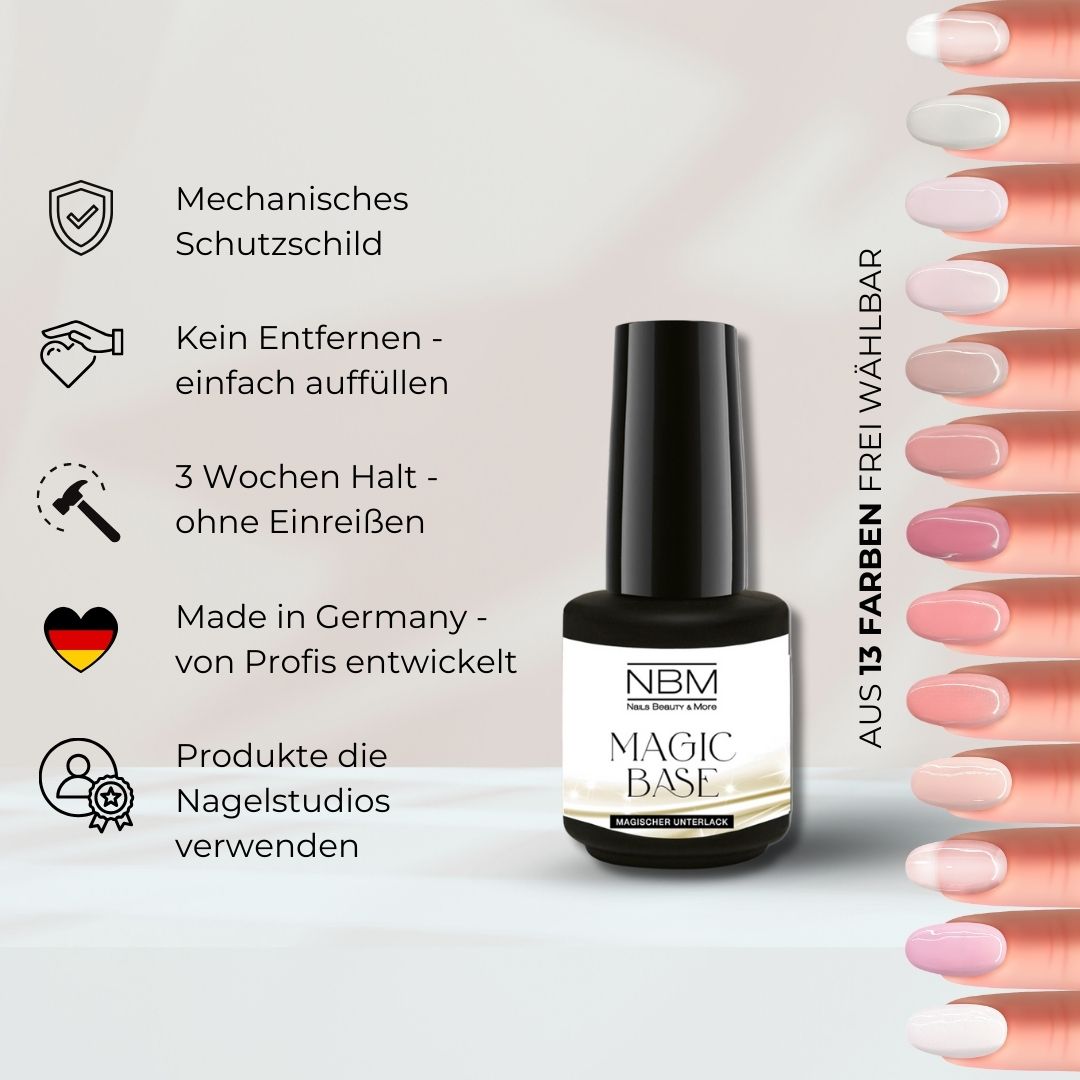 🎄 Magic Base Christmas Starter-Set – für starke, schöne Nägel wie im Studio