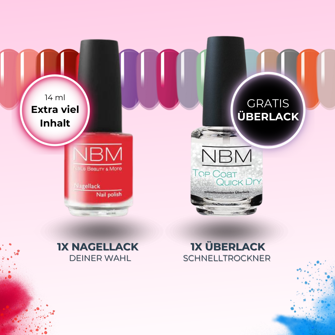 NAIL POLISH SET (polish + gloss)