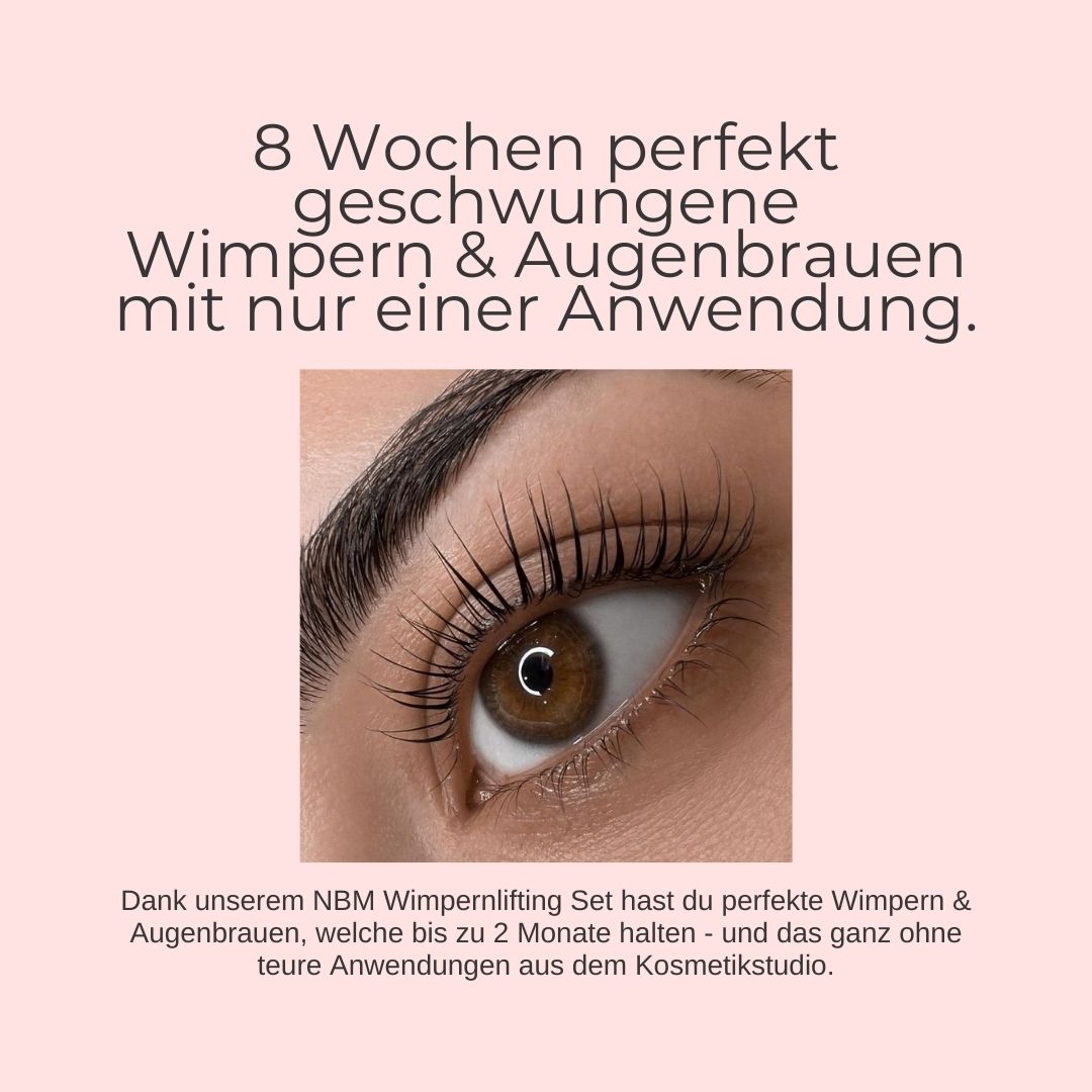 Lash & Brow Lifting Luxus (10 Anwendung)