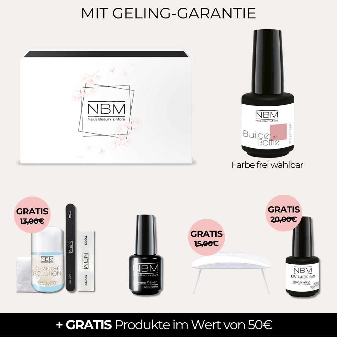 Builder Gel in Bottle Probierset