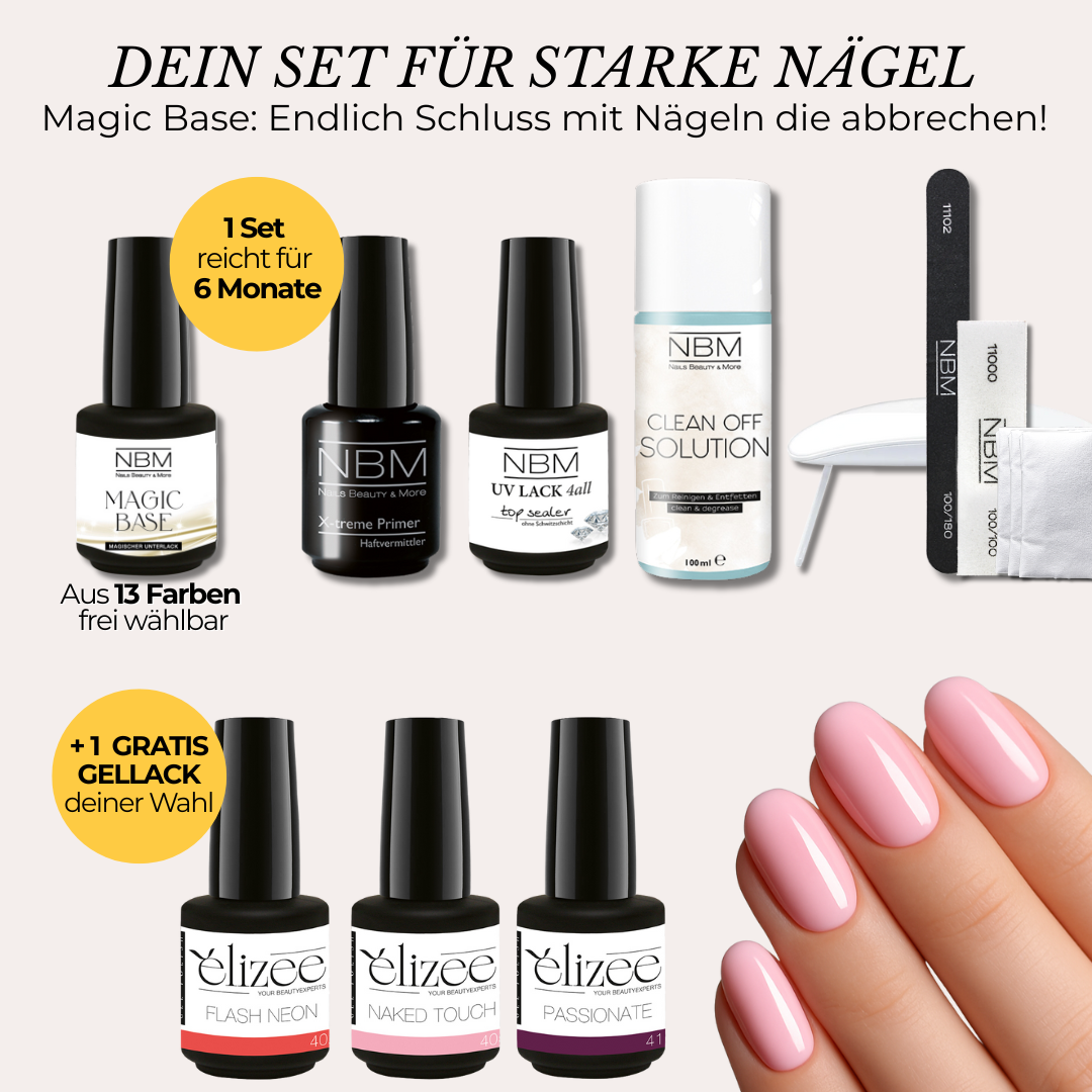 Magic Base - starter set for strong & healthy nails!
