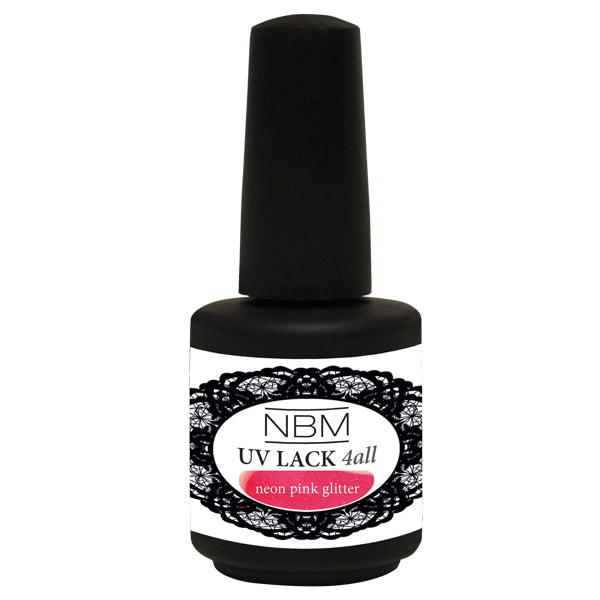 UV varnish 4 all neon pink glitter