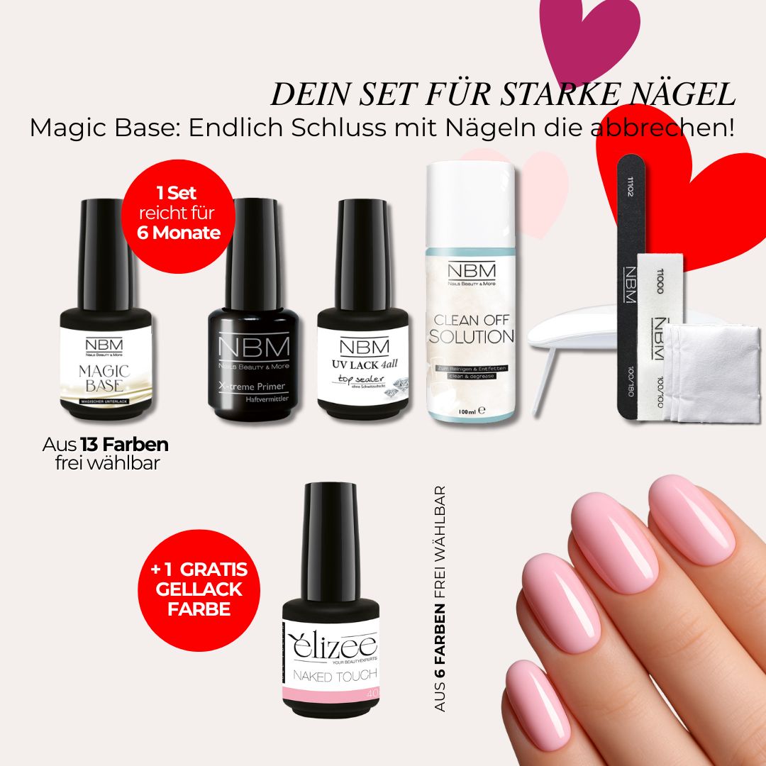 Magic Base Starter-Set + GRATIS GELLACK