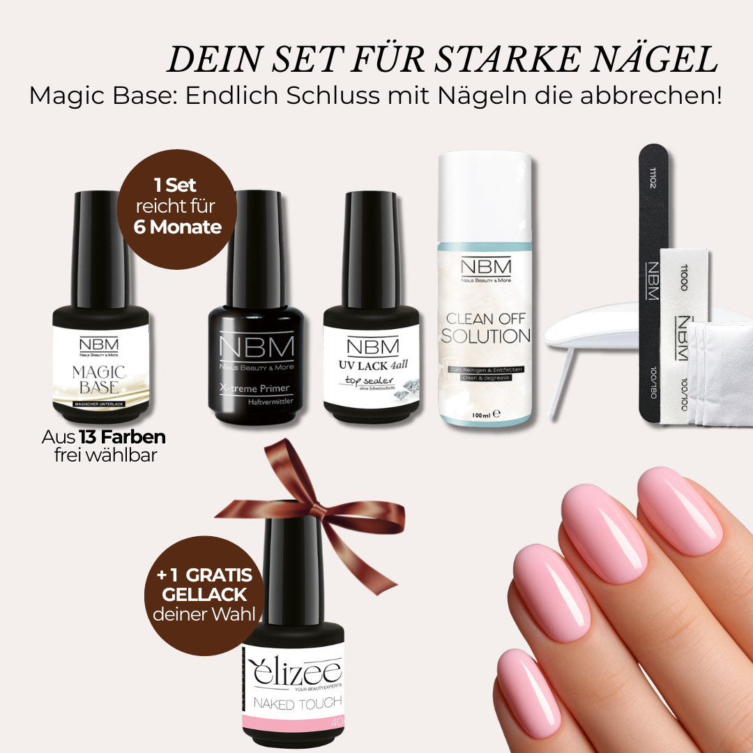 Magic Base Starter-Set + GRATIS GELLACK